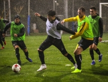 Фоторепортаж с тренировки «Кайрата» на УТС