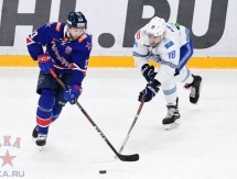 Фоторепортаж с матча КХЛ СКА — «Барыс» 3:2 Б