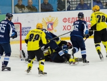Фоторепортаж с матча ВХЛ «Буран» — «Сарыарка» 1:4