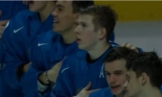 Видео исполнения гимна Казахстана на МЧМ-2019 после победы над Данией