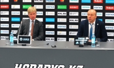 Видео послематчевой пресс-конференции игры КХЛ «Барыс» — «Амур» 4:2