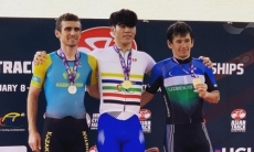 Казахстанский гонщик завоевал две медали на чемпионате Азии по велоспорту на треке