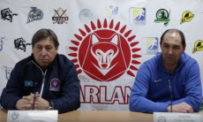 Видео послематчевой пресс-конференции игр чемпионата РК «Арлан» — «Алматы» 2:1 ОТ, 2:1