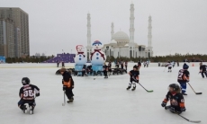 Хоккеисты «Барыса» провели мастер-класс для детей