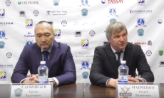 Видео послематчевой пресс-конференции игр чемпионата РК «Алтай-Торпедо» — «Астана» 9:3, 6:4