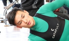 Фоторепортаж с тренировки «Ордабасы» в тренажерном зале на УТС 