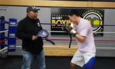 Алимханулы показал видео тренировки скорости и реакции в ринге