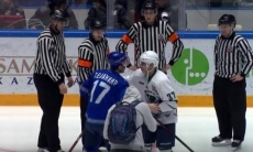 Видеообзор матча МХЛ «Снежные Барсы» — «Мамонты Югры» 1:4