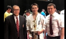 Казахстанец с травмой руки взял «серебро» Открытого чемпионата Америки по киокушинкай-кан каратэ 