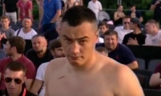 Мощный удар по корпусу, или Как казахстанский супертяж «уложил» двухметрового соперника