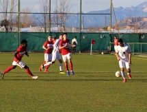 Фоторепортаж с товарищеского матча «Иртыш» — «Спартак-2» 2:1