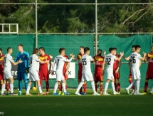 Фоторепортаж с товарищеского матча «Жетысу» — «Арсенал» 2:1