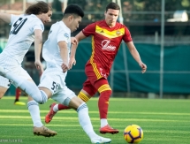 Фоторепортаж с товарищеского матча «Жетысу» — «Арсенал» 2:1