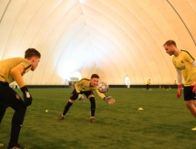 Тренер вратарей основы «Кайрата» провел тренировку с юниорами