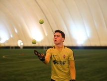 Тренер вратарей основы «Кайрата» провел тренировку с юниорами