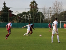 Фоторепортаж с товарищеского матча «Иртыш» — «Септември» 0:1