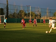 Фоторепортаж с товарищеского матча «Иртыш» — «Септември» 0:1