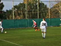 Фоторепортаж с товарищеского матча «Иртыш» — «Септември» 0:1