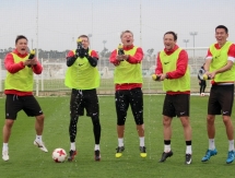 Фоторепортаж с тренировки «Шахтера» в Турции