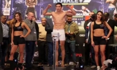 Алимханулы показал видео со взвешивания перед боем в США