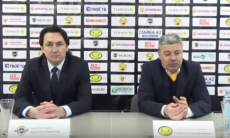 Видео послематчевой пресс-конференции игры ВХЛ «Сарыарка» — «Челмет» 4:0