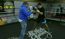 Алимханулы показал видео с очередной тренировки с известным наставником