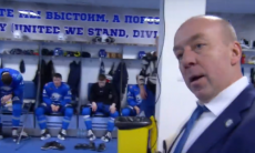 Видео из раздевалки «Барыса» после победы над «Куньлунь РС»