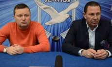 Видео послематчевой пресс-конференции игр плей-офф чемпионата РК «Иртыш» — «Кулагер» 0:2, 3:0