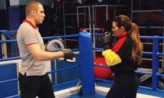 Головкин во время своего простоя поддержал бывшую солистку «ВИА Гра»