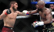 Появились свежие новости о бое Нурмагомедова с Мэйвезером после его победы на «нефартовой» арене Головкина