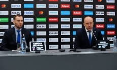 Видео послематчевой пресс-конференции первой игры плей-офф Кубка Гагарина «Барыс» — «Торпедо» 4:1