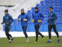 Фото и видео с тренировки «Иртыша»