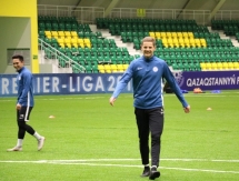 Фоторепортаж с предыгровой тренировки «Иртыша» в Костанае