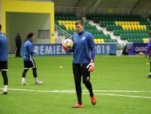 Фоторепортаж с предыгровой тренировки «Иртыша» в Костанае