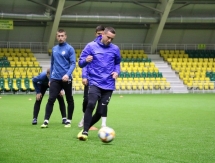 Фоторепортаж с предыгровой тренировки «Иртыша» в Костанае