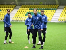 Фоторепортаж с предыгровой тренировки «Иртыша» в Костанае