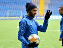 Фоторепортаж с предыгровой тренировки «Иртыша» в Астане