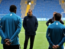 Фоторепортаж с предыгровой тренировки «Иртыша» в Астане