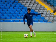 Фоторепортаж с предыгровой тренировки сборной Казахстана