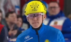 Казахстанский шорт-трекист заработал пенальти и остался без медали Универсиады-2019