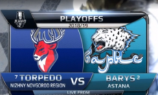 КХЛ разъяснила спорную шайбу в матче плей-офф КХЛ «Торпедо» — «Барыс»