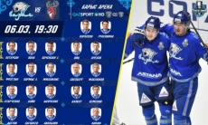 «Барыс» назвал состав на пятый матч плей-офф КХЛ с «Торпедо»