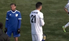 Видео удаления Касминина в матче Премьер-Лиги «Жетысу» — «Окжетпес» 