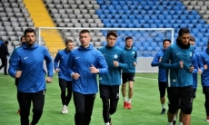 Фоторепортаж с предыгровой тренировки «Иртыша» в Астане