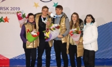 Акмолинцы встретили серебряных призеров Универсиады