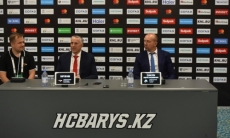 Видео послематчевой пресс-конференции второй игры плей-офф КХЛ «Барыс» — «Авангард» 4:2