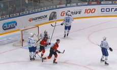 Видео шайб третьего матча плей-офф КХЛ «Авангард» — «Барыс» 5:0