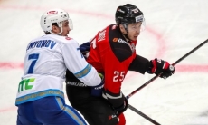 «Вышла по-настоящему горячей». КХЛ восхитилась четвертой встречей «Барыса» и «Авангарда»