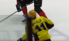 Видеообзор матча плей-офф ВХЛ «Нефтяник» — «Сарыарка» 1:3