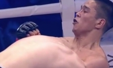 Казахстанский файтер «задушил» непобежденного француза на турнире в Алматы